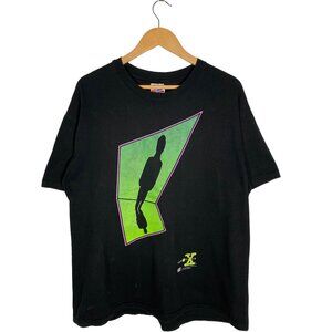 Vintage 1994 Stanley Desantis X-Files Licensed Graphic Tee men's size XL